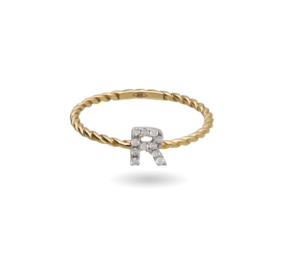 Ringe Rubinia Dame in Gelbgold Diamante AN353GBBT - AN353GBBT